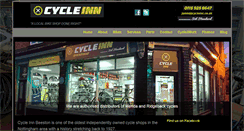 Desktop Screenshot of cycleinn.co.uk